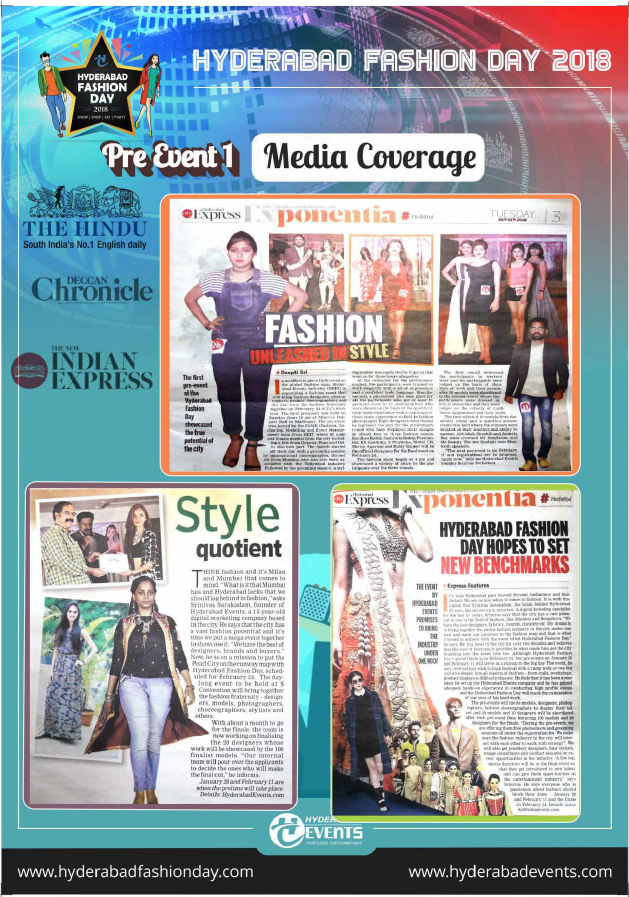 Hyderabad Events Fashion Day English